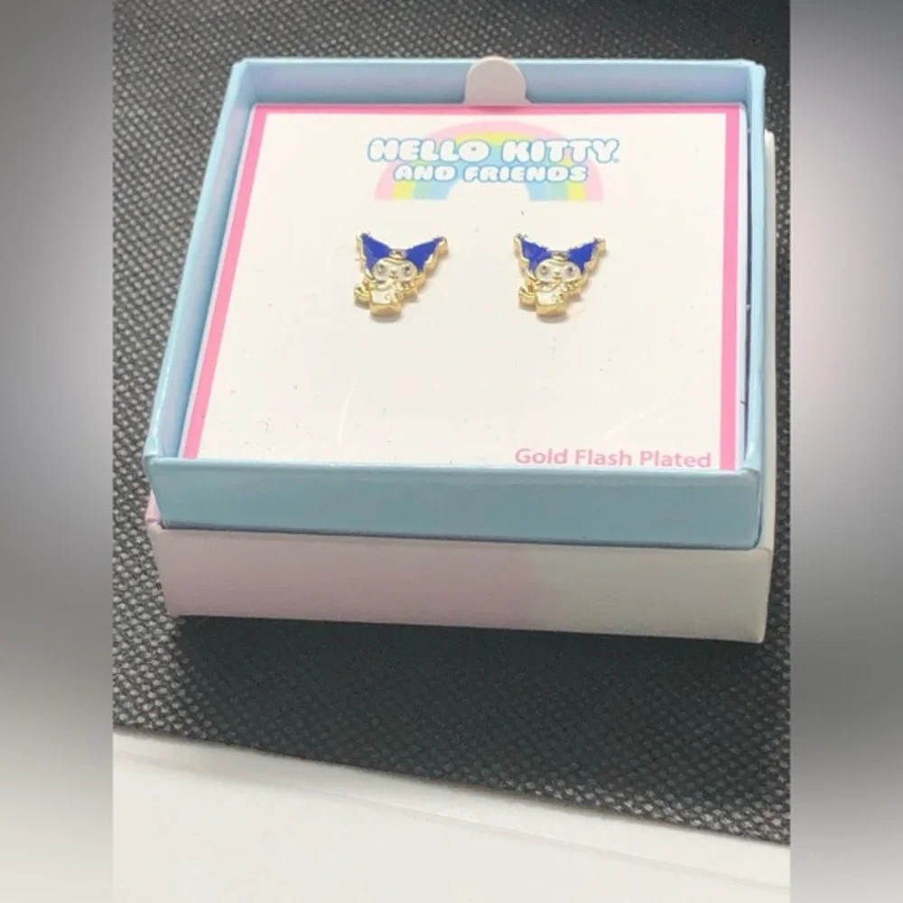 Hello Kitty & Friends Kuromi stud earrings new‎
